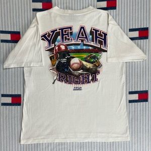 Vintage 1997 Big Ball Sports Baseball short sleeve tee shirt